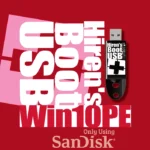 Hiren's Boot USB with USB drive - Windows 10 PE version