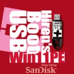 Hiren's Boot USB with USB drive - Windows 11 PE version