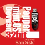 Devuan-based PeppermintOS 32-bit USB Flash Drive and the PeppermintOS logo